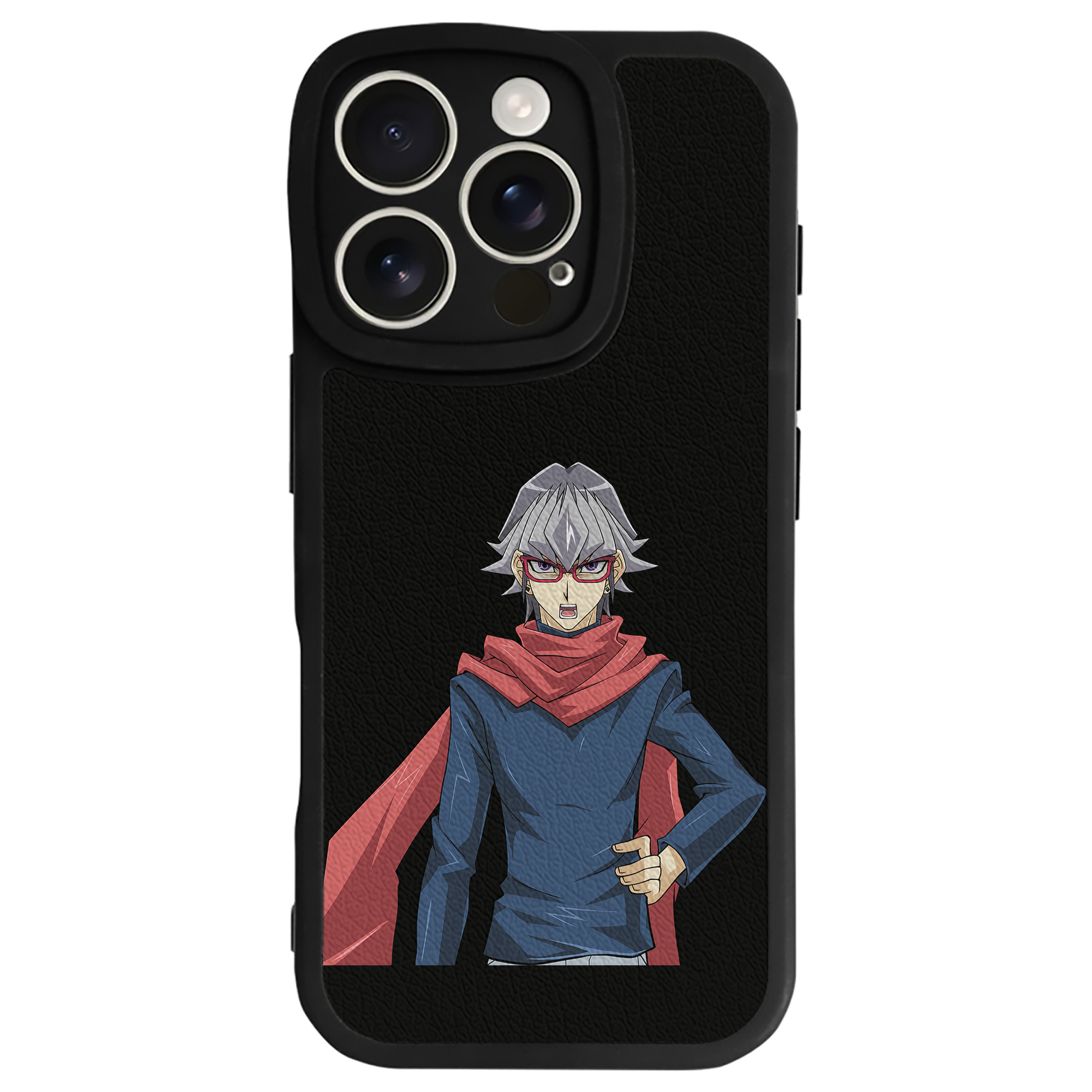 遊☆戯☆王 Yu-Gi-Oh! 【iPhone 16シリーズ対応】シリコンスマホケース（レザー調） 材質：シリコン